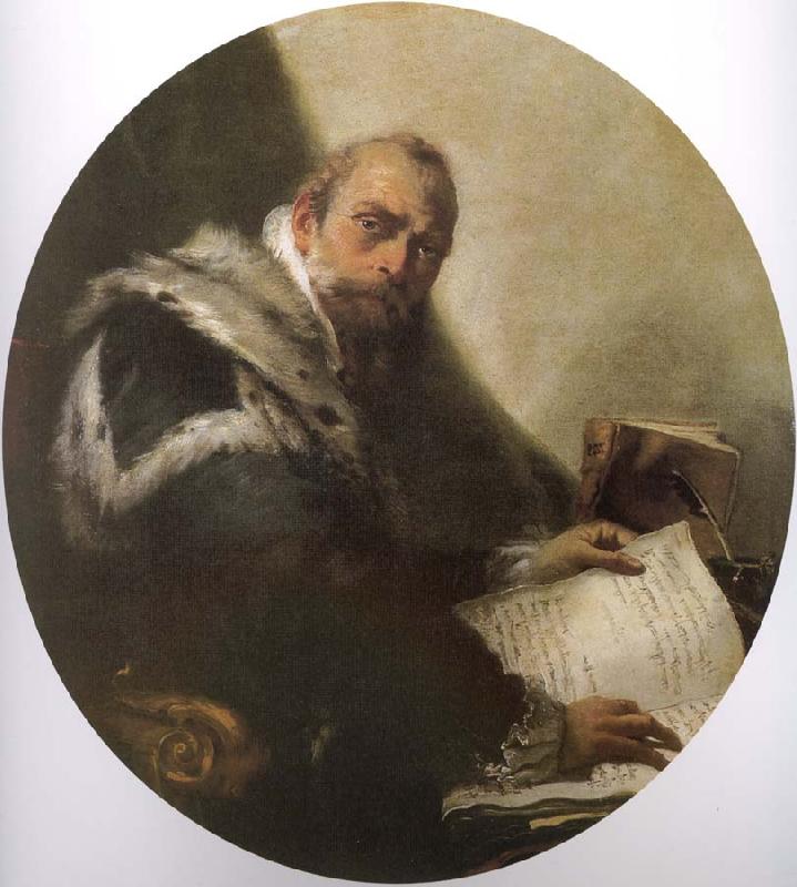 Giovanni Battista Tiepolo Anthony portrait oil painting image
